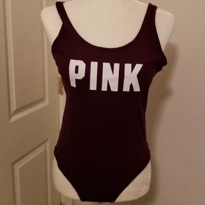 Pink bodysuit